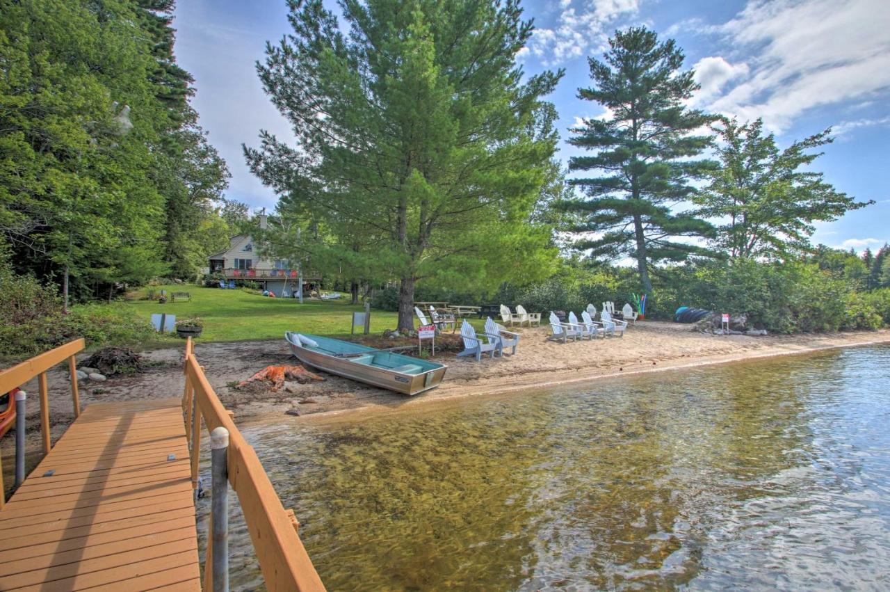 Panther Pond Cabin With 200 Ft Sand Beach And Dock! Villa Raymond Exterior photo